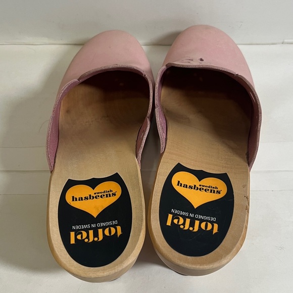 Toffel Hasbeen’s Pink Clogs Size 41 - Picture 4 of 10